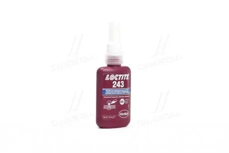 1335863 Фиксатор резьбы Loctite 243 анаэробный, средней прочности 50 мл Loctite підбір по vin на Brocar