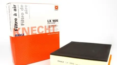 LX1605 Фільтр повітряний Ford Focus/Mondeo 2.5 05- MAHLE / KNECHT підбір по vin на Brocar