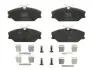 Колодка торм. диск. RENAULT LAGUNA, MEGANE, передн. (пр-во TRW) GDB1405