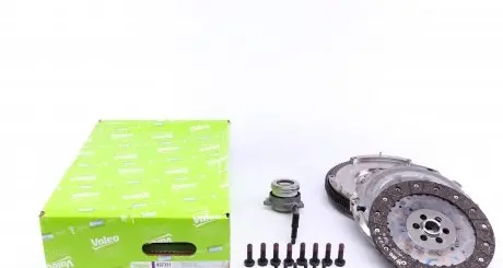 837321 Демпфер + комплект зчеплення +вижимний VW T5 2.5 TDI 03- (96kw) VALEO підбір по vin на Brocar