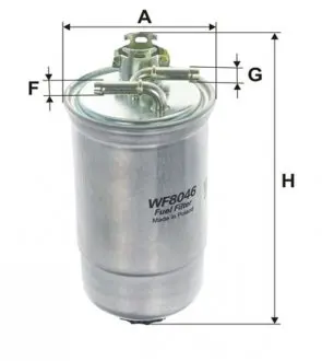 WF8046 Фільтр паливний WIX FILTERS підбір по vin на Brocar