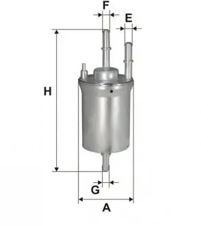 WF8311 Фільтр паливний WIX FILTERS підбір по vin на Brocar