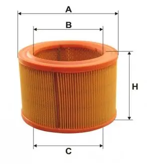 WA6483 Фильтр воздушный CITROEN ZX WA6483/AR308 (пр-во WIX-Filtron UA) WIX FILTERS подбор по vin на Brocar