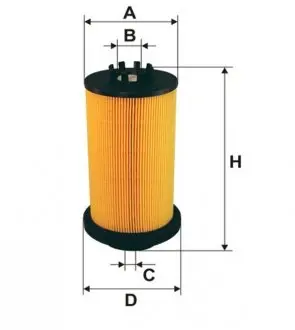 95022E Фильтр топл. MB ACTROS (TRUCK) 95022E/PE935 (пр-во WIX-Filtron) WIX FILTERS підбір по vin на Brocar