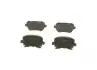 0986494062 Колодки гальмівні (задні) Audi A3/TT/Skoda Octavia/SuperB/VW Golf 03- BOSCH підбір по vin на Brocar