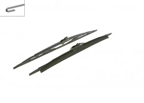 3397118302 Щетки стеклоочистителя (600/600mm) BMW 5 (E34)/7 (E32) 85-12 BOSCH подбор по vin на Brocar
