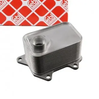 102853 Радиатор двигателя масляный SEAT; VW; SKODA; AUDI (пр-во FEBI) FEBI BILSTEIN подбор по vin на Brocar