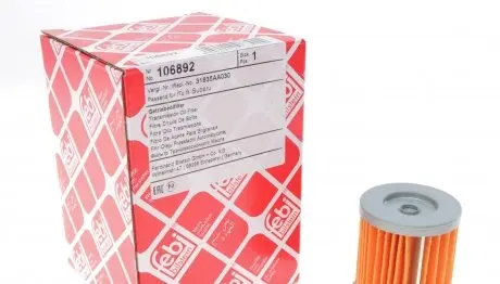 106892 Фильтр АКПП Subaru Impreza/Forester/Outback/XV 11- FEBI BILSTEIN подбор по vin на Brocar