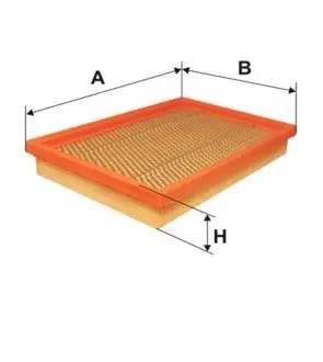 WA6289 Фільтр повітряний WIX FILTERS підбір по vin на Brocar