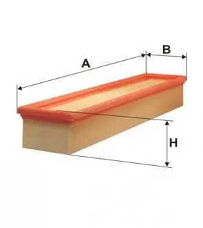 WA6761 Фільтр повітряний WIX FILTERS підбір по vin на Brocar