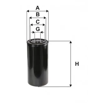 92130E Фільтр масляний WIX FILTERS підбір по vin на Brocar