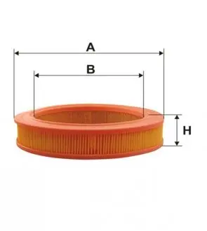 WA6423 Фільтр повітряний WIX FILTERS підбір по vin на Brocar