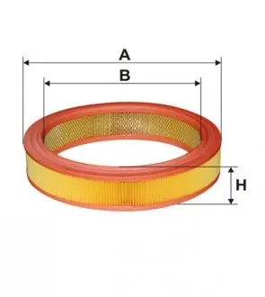 WA6481 Фильтр воздушный FORD SCORPIO AR306/WA6481 (пр-во WIX-Filtron) WIX FILTERS подбор по vin на Brocar