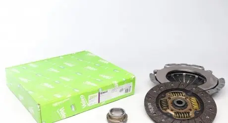 826631 Комплект зчеплення Chevrolet Aveo/Daewoo Kalos 1.4 16V 02- (d=218mm) (+вижимний) z=24 VALEO підбір по vin на Brocar