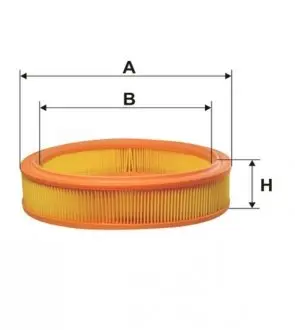 WA6586 Фильтр воздушный FIAT PUNTO AR232/1/WA6586 (пр-во WIX-Filtron) WIX FILTERS подбор по vin на Brocar