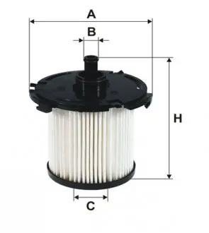 WF8482 Фільтр паливний FORD TRANSIT 2.2 TDCI 12 - (пр-во WIX-FILTERS) WIX FILTERS підбір по vin на Brocar