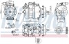 Компрессор кондиционера VW-TRANSPORTER T5 (с муфтой) (Nissens) 890637