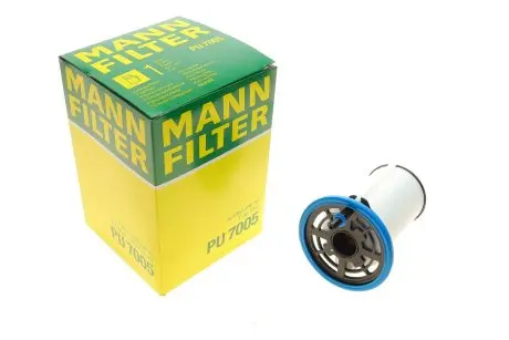 PU7005 Фильтр топливный Fiat Doblo 1.3-2.0JTD 11- MANN подбор по vin на Brocar