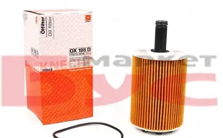 OX188D Фильтр масляный VW T5/Caddy III 03- MAHLE / KNECHT подбор по vin на Brocar