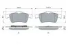 0986494032 Комплект гальмівних колодок (задніх) Ford Connect 02- BOSCH підбір по vin на Brocar