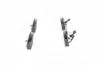 0986494104 Колодки тормозные (передние) Audi A4/A6/A8 02-11 (Ate-Teves) (с датчиками) BOSCH підбір по vin на Brocar
