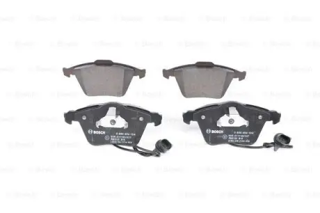 0986494104 Колодки гальмівні (передні) Audi A4/A6/A8 02-11 (Ate-Teves) (з датчиками) BOSCH підбір по vin на Brocar