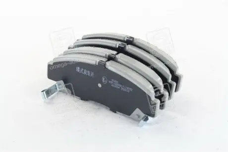 5004491 Колодки тормозные дисковые передние HONDA FR-V (пр-во ASHIKA) ASHIKA подбор по vin на Brocar