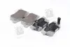5104405 Колодки тормозные дисковые задние HONDA ACCORD (пр-во ASHIKA) ASHIKA підбір по vin на Brocar