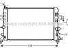 Радіатор охолодження двигуна ASTRA H 16i-16V MT/AT 04- (Ava) OLA2363