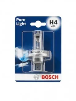 1987301001 Автолампа H4 12V 60/55W P43t Pure Light BL BOSCH подбор по vin на Brocar