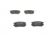0986461768 Колодки гальмівні (задні) Mitsubishi Pajero 90-01/ L400 94-05 BOSCH підбір по vin на Brocar