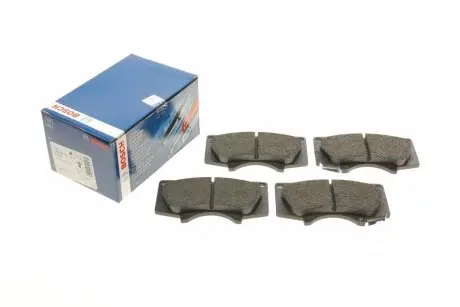 0986494153 Колодки тормозные (передние) Toyota Land Cruiser Prado/Hilux 03-/Lexus GX 02-10 (Sumitomo) BOSCH подбор по vin на Brocar