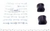 2146150011 Втулка стабилизатора (переднего) Fiat Doblo 10- (d=22mm) MEYLE підбір по vin на Brocar