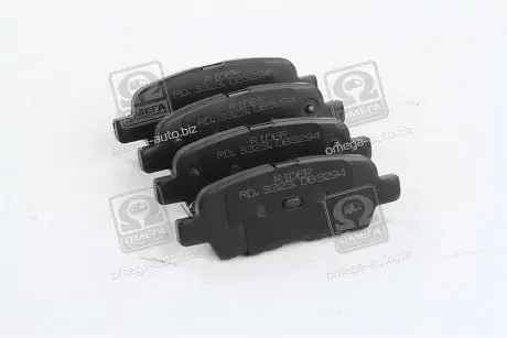RD3323DB3294 Колодка торм. диск. NISSAN QASHQAI, X-TRAIL 07- задн. (RIDER) RIDER подбор по vin на Brocar