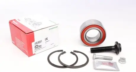 713610090 Підшипник маточини (передньої) Audi 100/200/80/A6/A8 -97 (43x82x37) FAG підбір по vin на Brocar