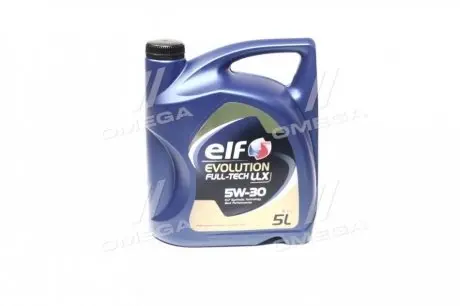 213920 Олива EVOLUTION FULL-TECH LLX 5W-30 (5L) ELF підбір по vin на Brocar