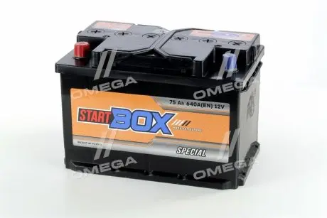 5237931139 Акумулятор 75Ah-12v StartBOX Special (276x175x190),L,EN640 StartBOX підбір по vin на Brocar