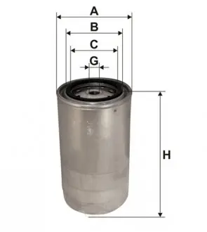 95016E Фільтр палива WIX FILTERS підбір по vin на Brocar