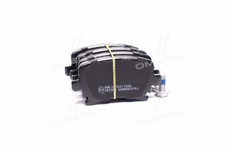 05P1219 Колодка торм. диск. AUDI A4, SEAT, SKODA,VW задн. (пр-во LPR) LPR подбор по vin на Brocar