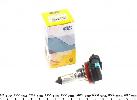 002549100000 Лампа накалу H11 12V 55W PGJ19-2 (пр-во Magneti Marelli) MAGNETI MARELLI підбір по vin на Brocar
