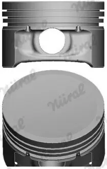 8745000700 Поршень двигуна RENAULT 69.5 D4F 1,1 16V 00 - (пр-во NURAL) NURAL підбір по vin на Brocar