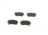 0986494140 Комплект гальмівних колодок (задніх) Hyundai Accent/I20/I30/Ix35/Sonata/Kia Ceed/Rio/Sportage 1.2-3.3 05- BOSCH підбір по vin на Brocar