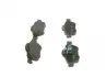 0986494439 Колодка торм. диск. RENAULT MEGANE II, передн. (пр-во Bosch) BOSCH підбір по vin на Brocar