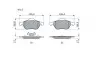 0986494439 Колодка торм. диск. RENAULT MEGANE II, передн. (пр-во Bosch) BOSCH підбір по vin на Brocar