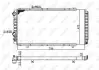 Радиатор охлаждения Citroen Jumper/Fiat Ducato/Peugeot Boxer 94- (-AC) (Economy Class) 52062A
