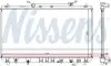 Радиатор охлаждения TOYOTA CAMRY (96-) 2.2 i (пр-во Nissens) 646991