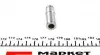 012099 Втулка клапана направляюча (впуск) MB OM601-603/2.0-3.0D 83-/Ssangyong 2.3D/2.9D 95- (8x14.03x39.5) METELLI підбір по vin на Brocar