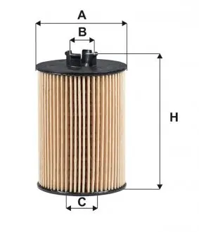WL7405 Фильтр масляный MB A-class (W169) 1.5-2.0 04-12 WIX FILTERS подбор по vin на Brocar