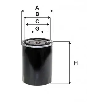 WL7426 Фильтр масляный двигателя WL7426/OP632/5 (пр-во WIX-Filtron) WIX FILTERS подбор по vin на Brocar
