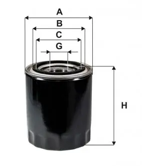 WL7450 Фільтр масляний (пр-во WIX-Filtron) WL7450/OP632/7 WIX FILTERS підбір по vin на Brocar
